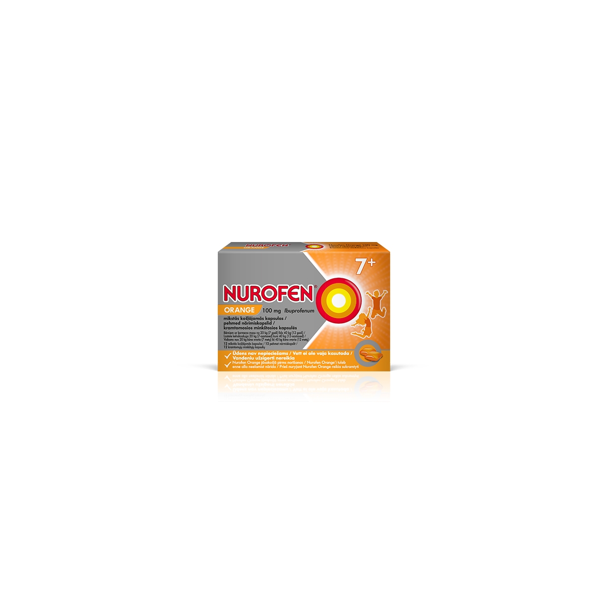 Nurofen Orange 100mg kramt.caps.N12 - 