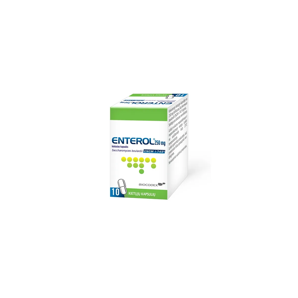 Enterol 250mg caps. N10 - 