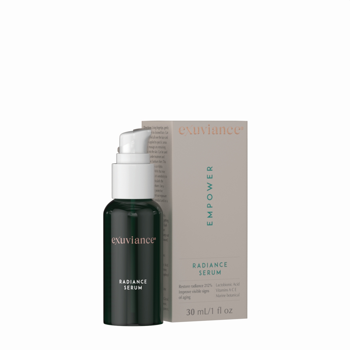 EXUVIANCE skaistinamasis veido serumas EMPOWER, 30ml - 