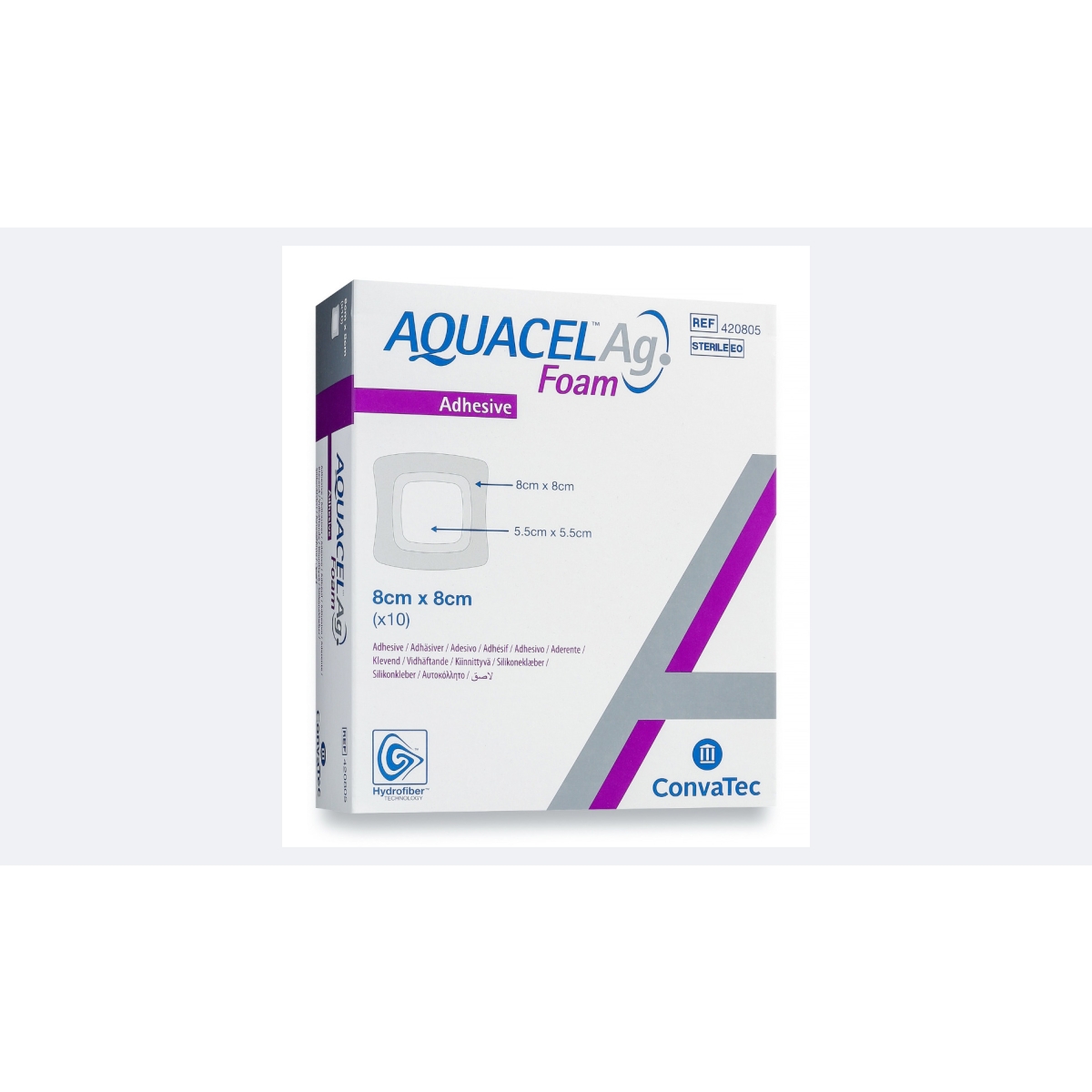 Aquacel AG Foam 8x8cm N10 - 