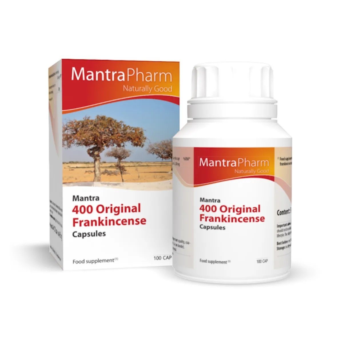 MANTRA 400 ORIGINALIOS LADANOS KAPSULĖS, 100 kapsulių - 