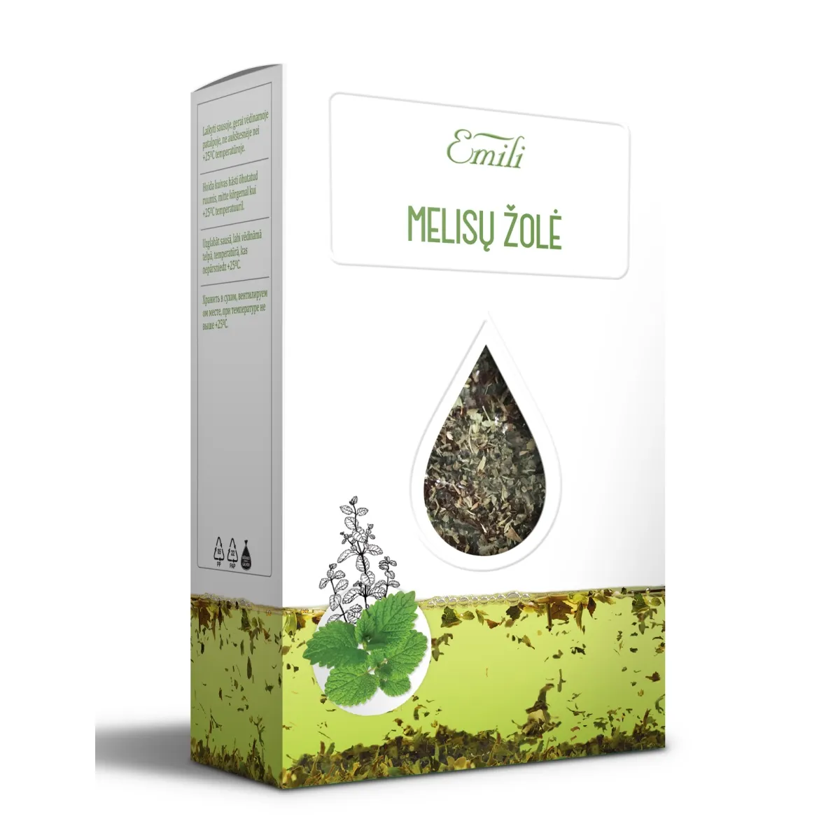 EMILI melisų žolės arbata, 40g - 