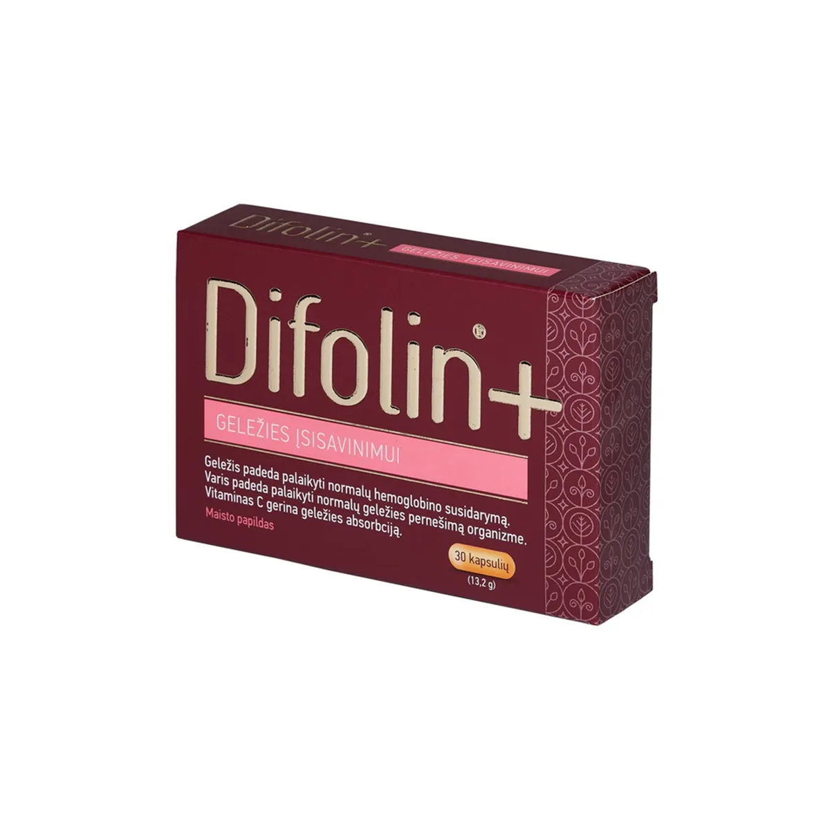 DIFOLIN+, 30 kapsulių - 