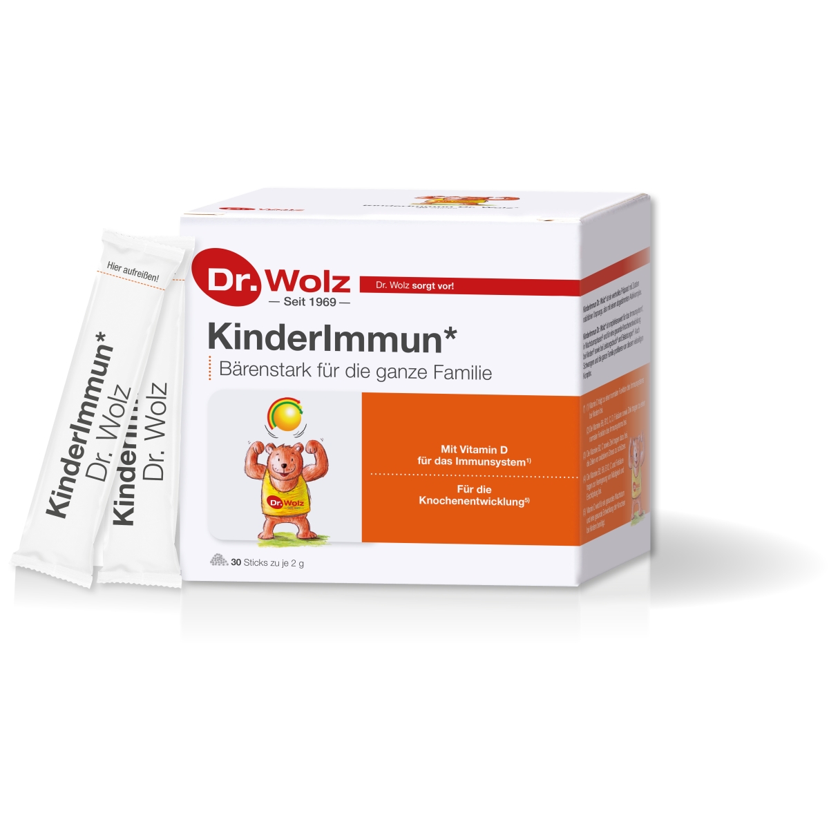 Dr. Wolz KinderImmun tirpūs milteliai 2g N30 - 