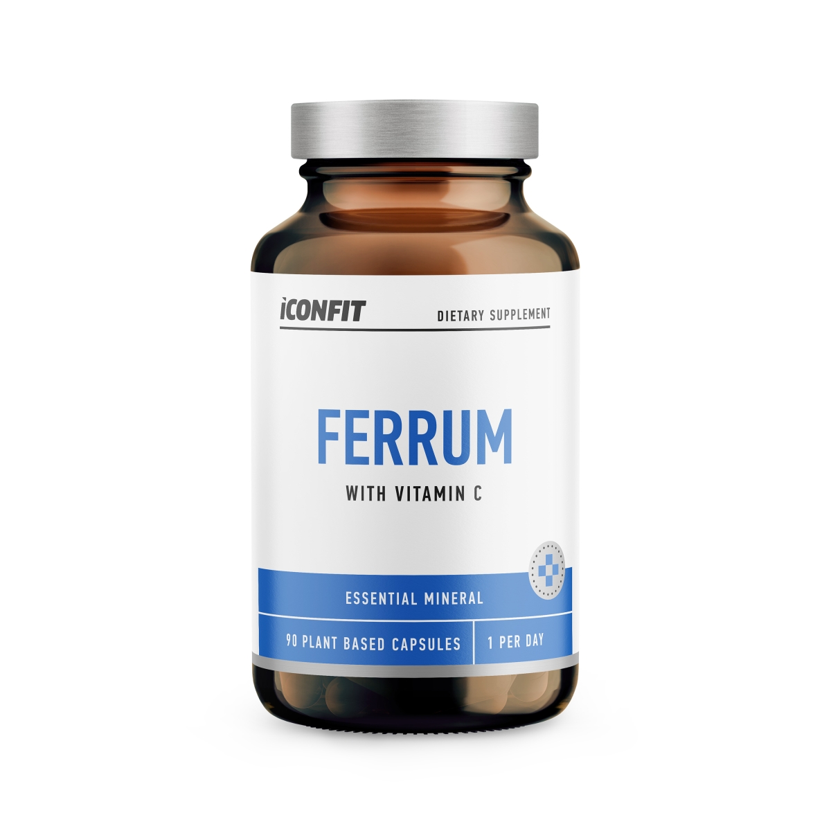 ICONFIT Geležis su C Vitaminu (Diglicinatas), 20mg, N90 - 