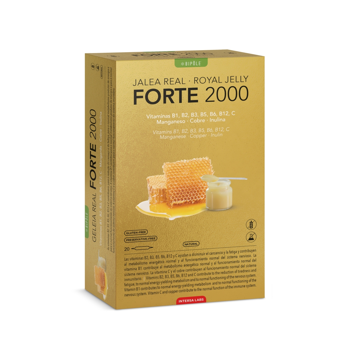 ROYAL JELLY FORTE 2000 + vit. amp. N20 - 