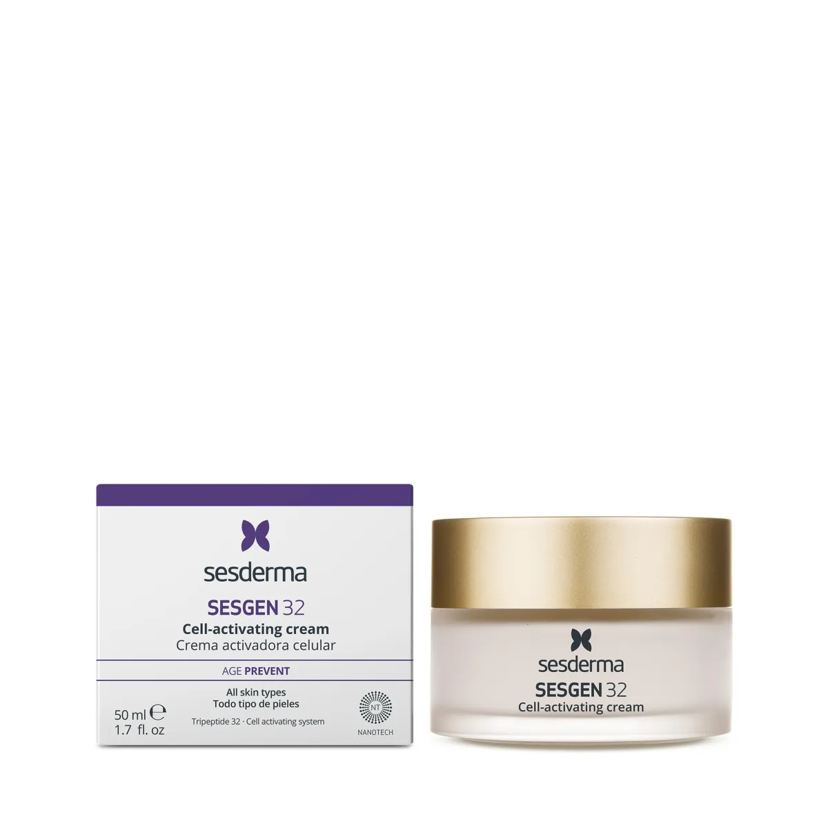 SESDERMA ląsteles aktyvuojantis jauninamasis kremas SESGEN 32, 50ml - 