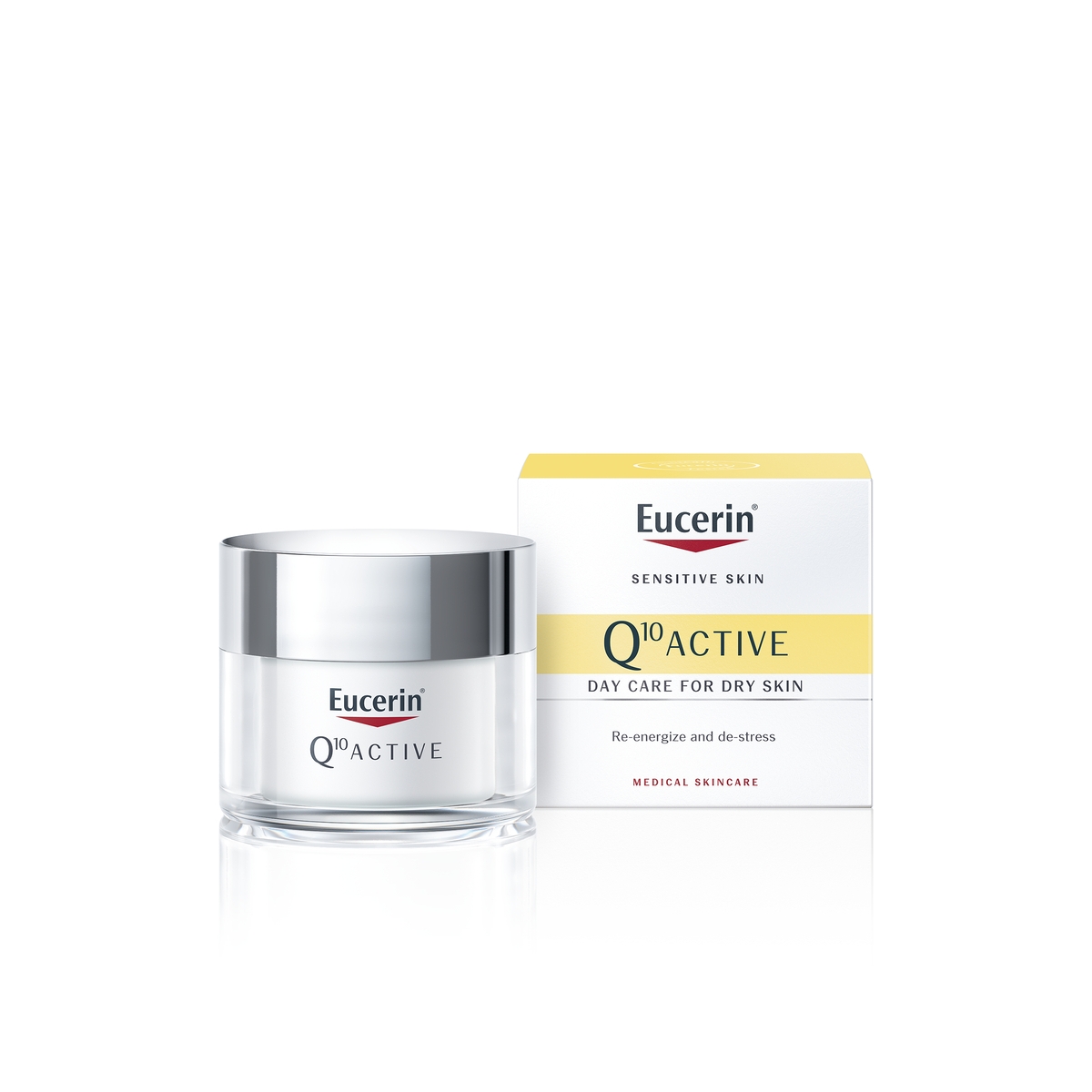 EUCERIN dieninis kremas nuo raukšlių Q10 ACTIVE jautriai odai, 50ml - 