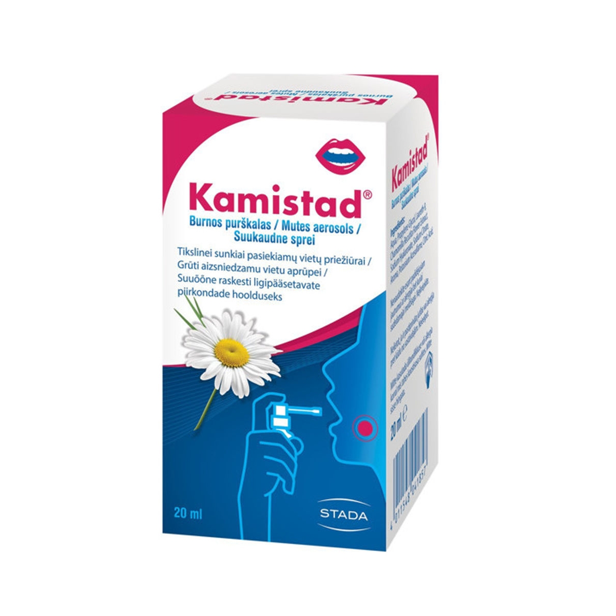 KAMISTAD SPRAY burnos purškalas, 20 ml - 