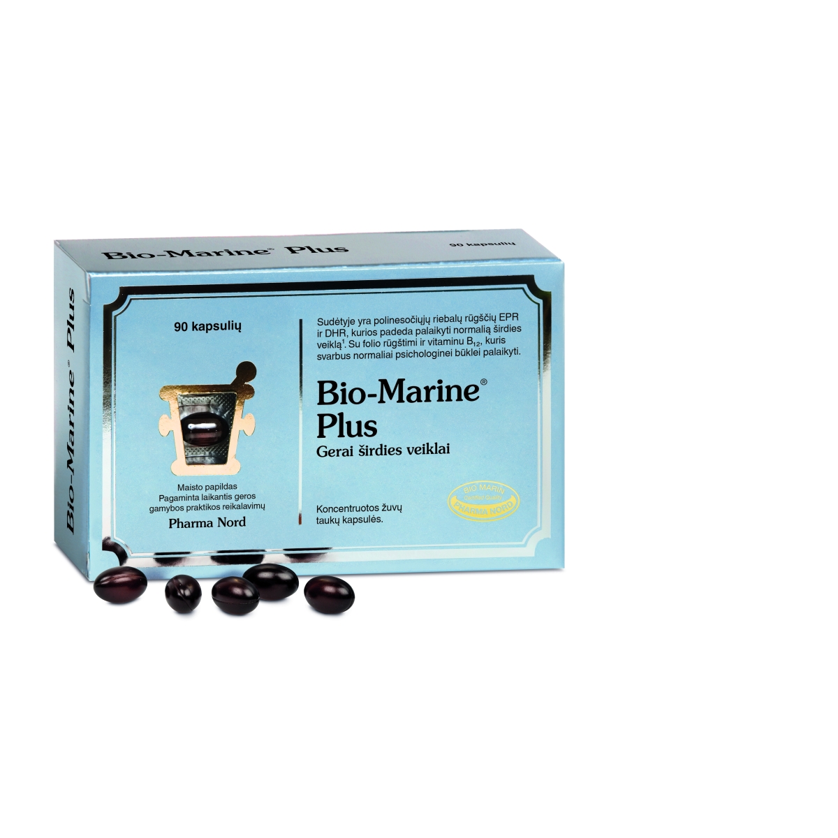 Bio-Marine Plus kapsulės N90 - 