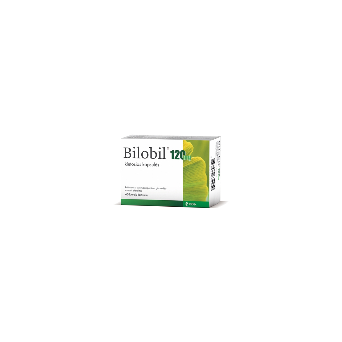 Bilobil 120mg kietosios kapsulės N60 - 