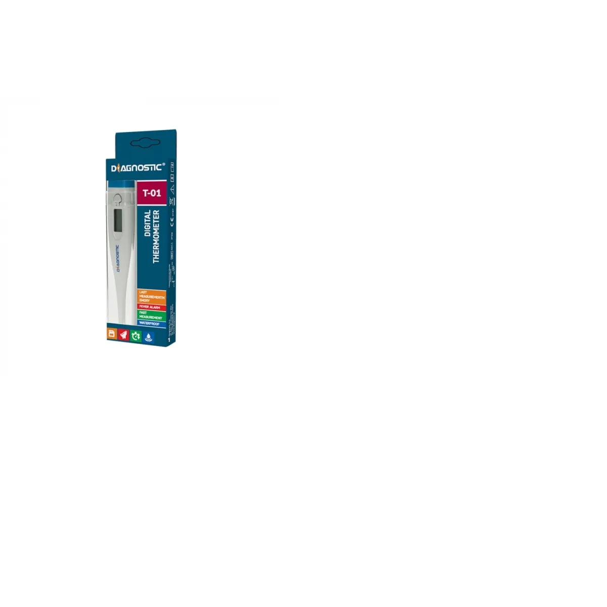 DIAGNOSIS skaitmeninis termometras DIAGNOSTIC T-01, N1 - 