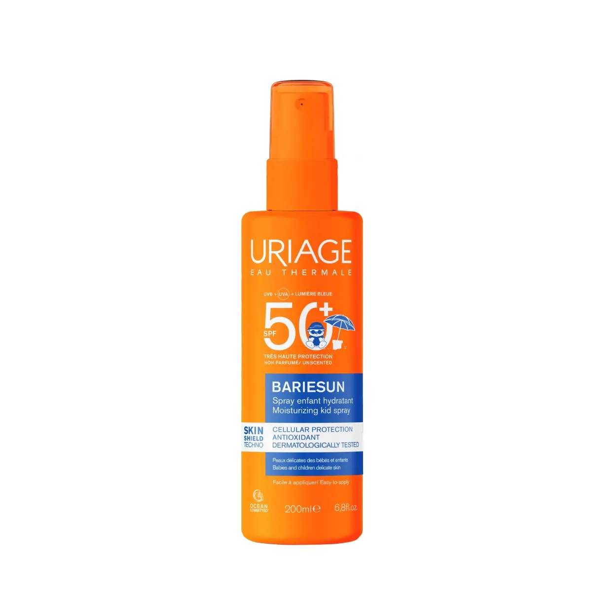 URIAGE, purškalas veidui ir kūnui BARIESUN KIDS SPF50+, 200ml - 