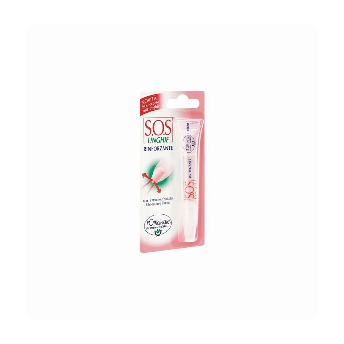 CICCARELLI  priemonė nagų stiprinimui SOS UNGHIE, 10ml - 
