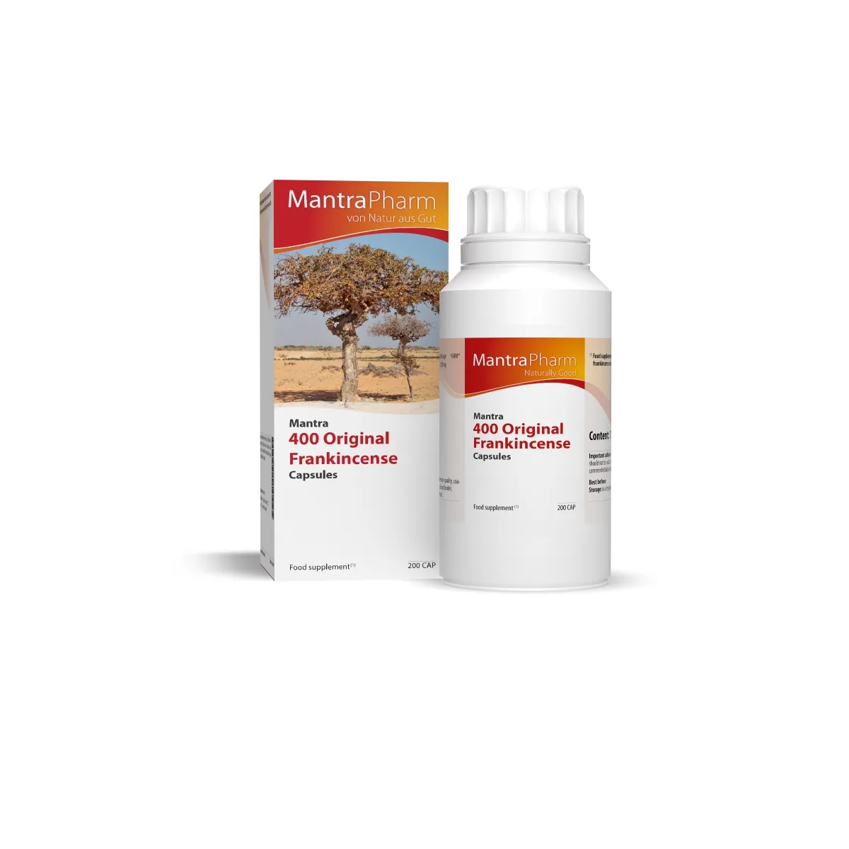 MANTRA 400 ORIGINALIOS LADANO KAPSULĖS, 200 kapsulių - 