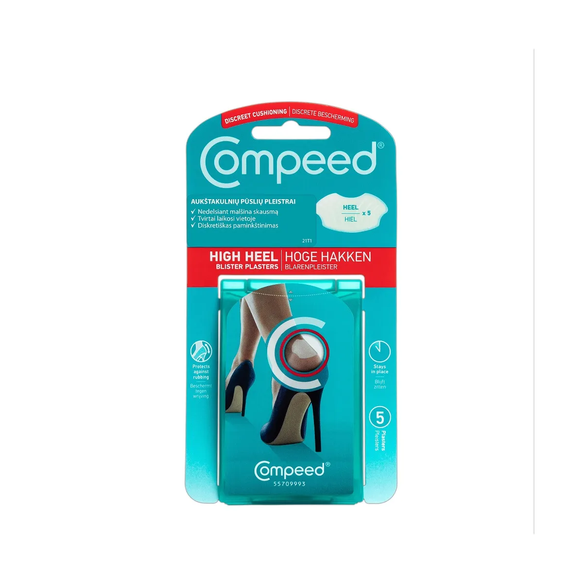COMPEED aukštakulnių pūslių pleistrai, N5 - 