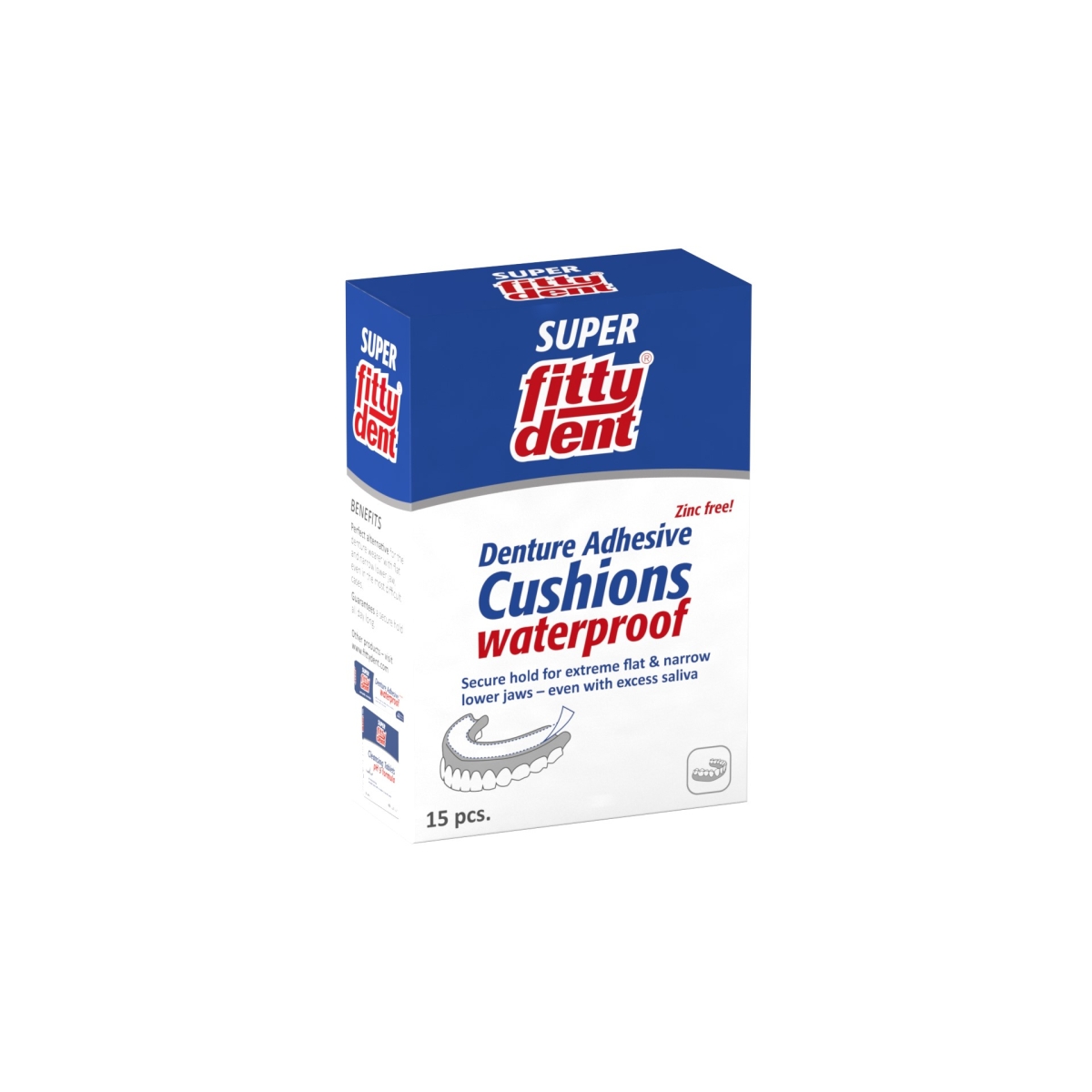 FITTYDENT dantų protezų pamušalas, N15 - 