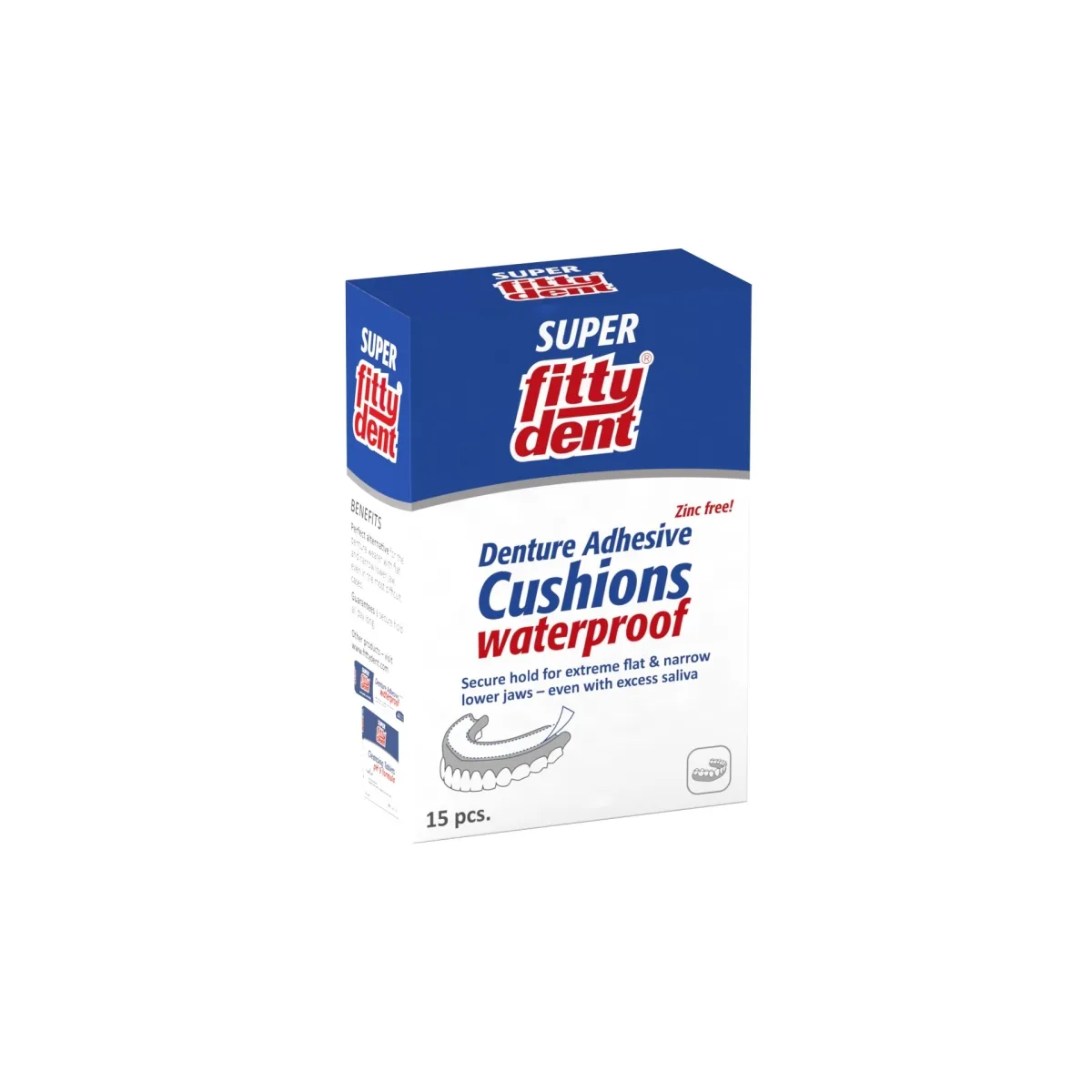 FITTYDENT dantų protezų pamušalas, N15 - 