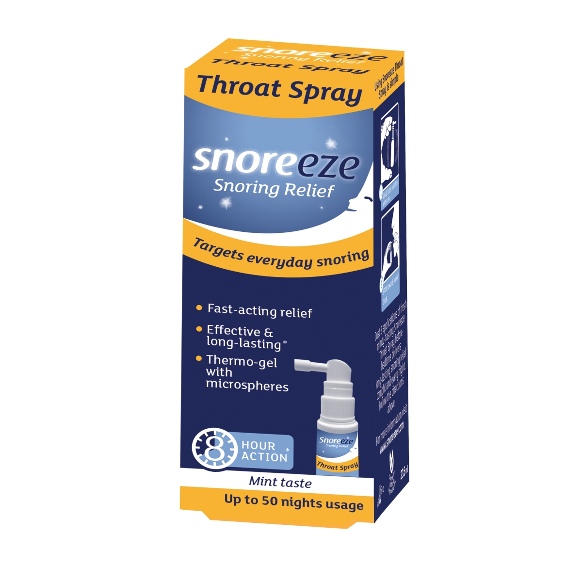 Snoreeze purškalas nuo knarkimo į gerklę 23.5ml - 