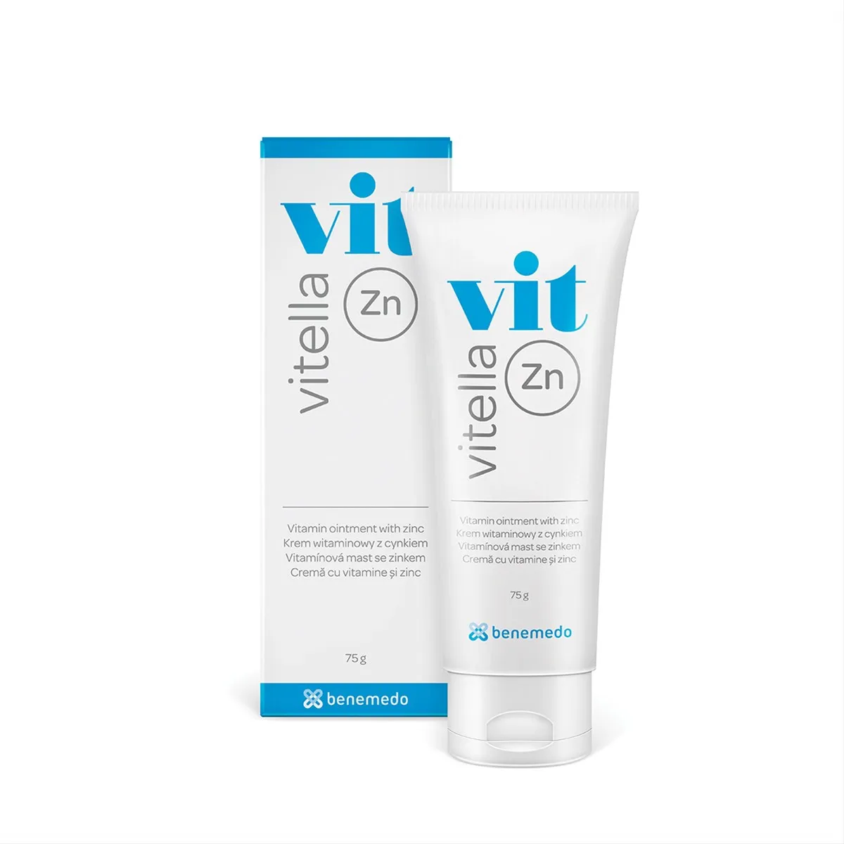 VITELLA kremas su cinku ZN, 75ml - 