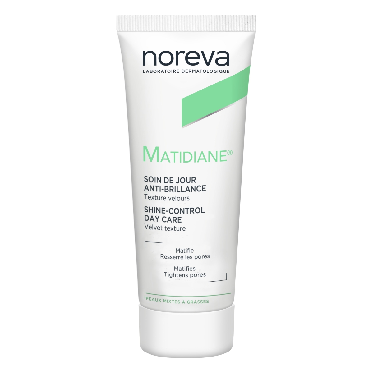 NOREVA dieninė blizgesį šalinanti priemonė MATIDIANE, 40ml - 