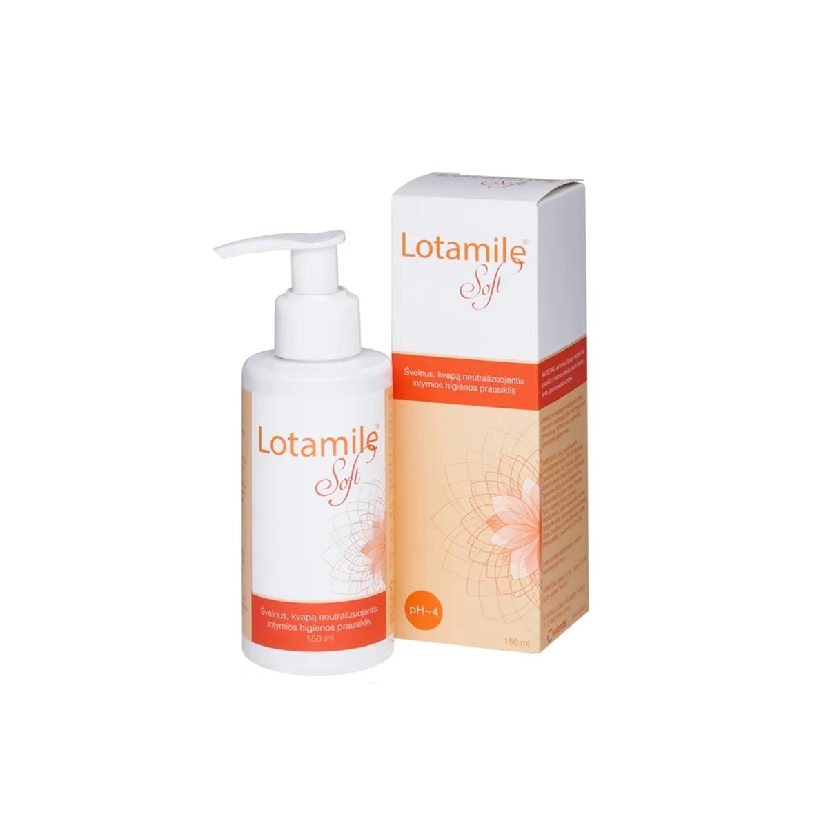 LOTAMILE intymios higienos prausiklis SOFT, 150ml - 