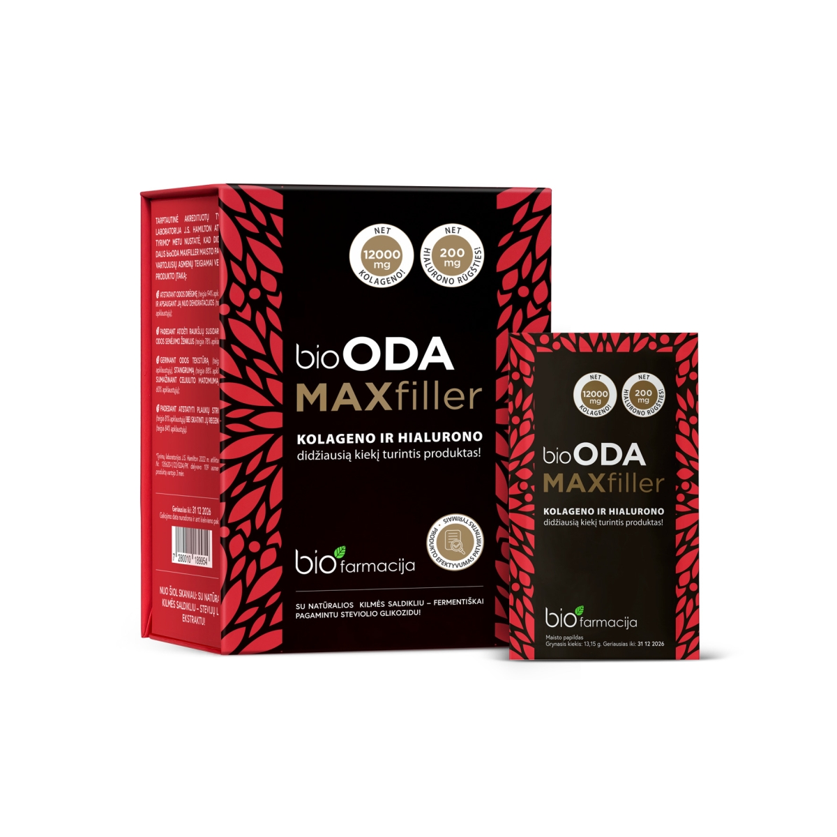 BIOODA MAXFILLER, Milteliai geriamajam tirpalui, N28 - 