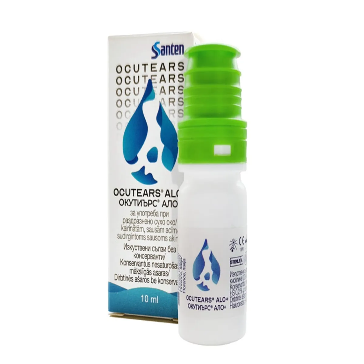 Ocutears Alo+ akių lašai 10ml N1 - 