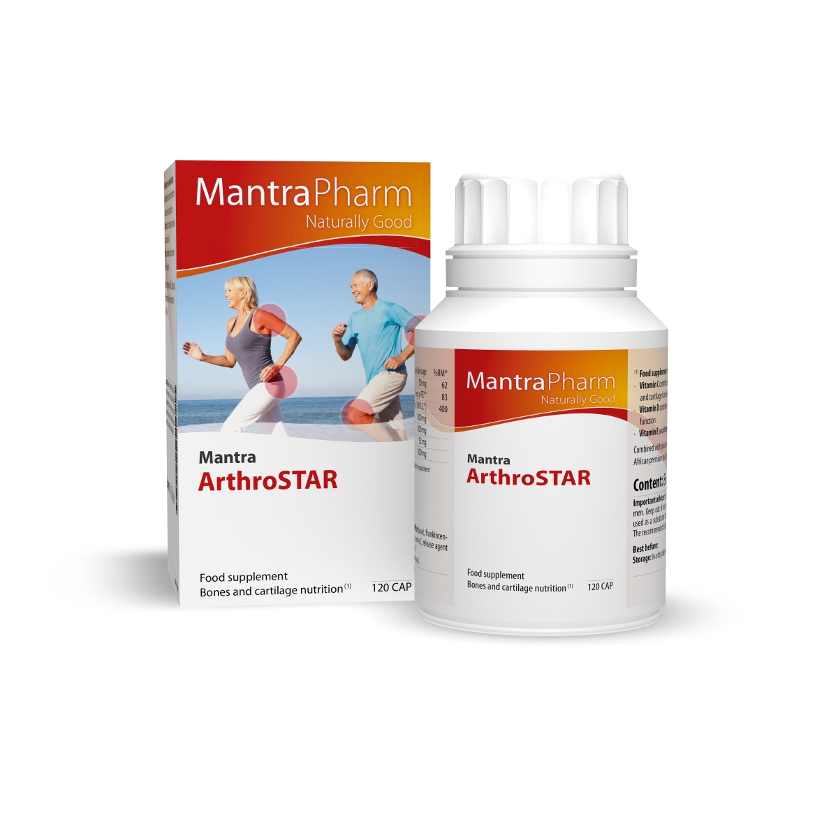 MANTRA ARTHROSTAR. LADANAS SĄNARIAMS, 120 kapsulių - 