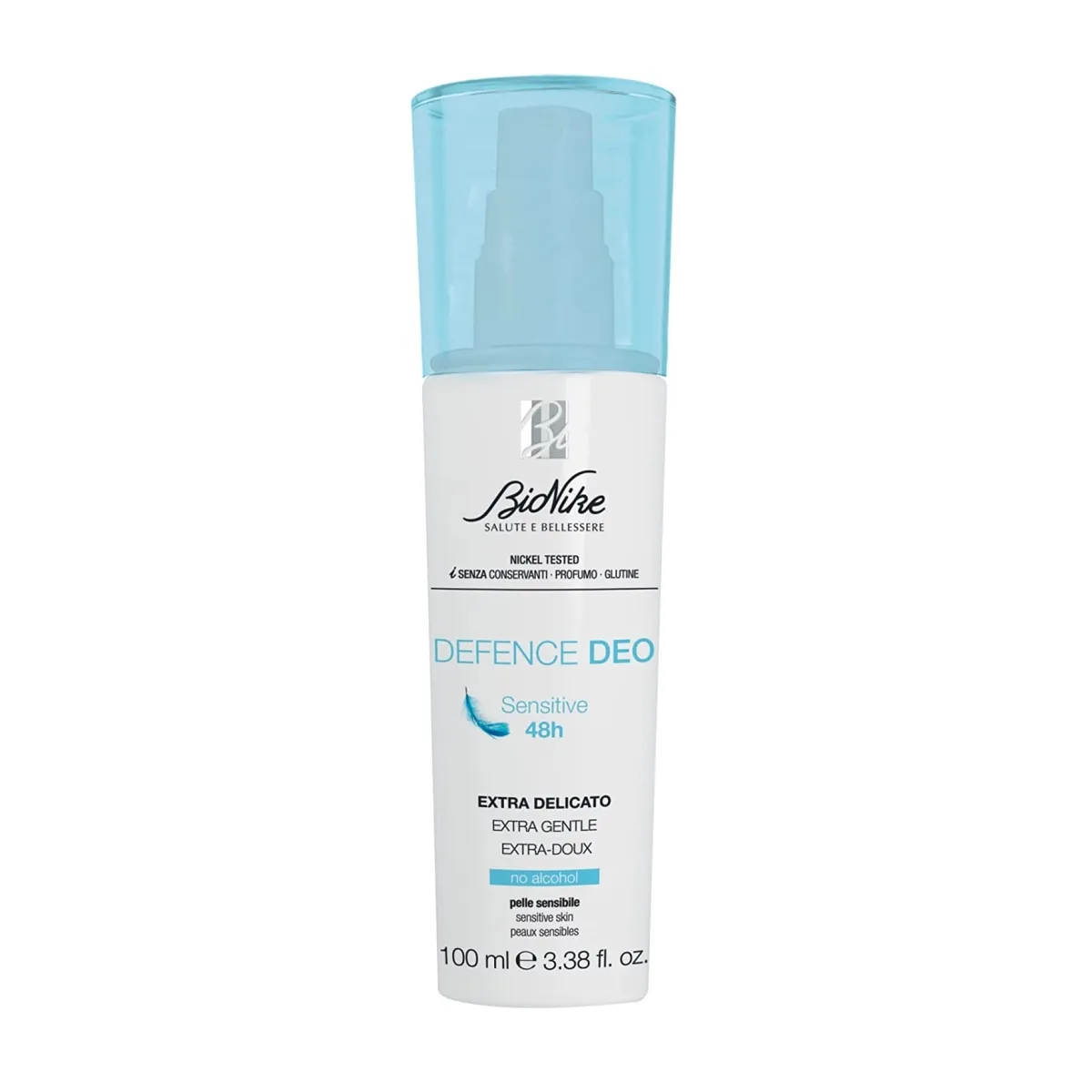BioNike purškiamas antiperspirantas DEFENCE DEO SENSITIVE 48H, 100 ml - 