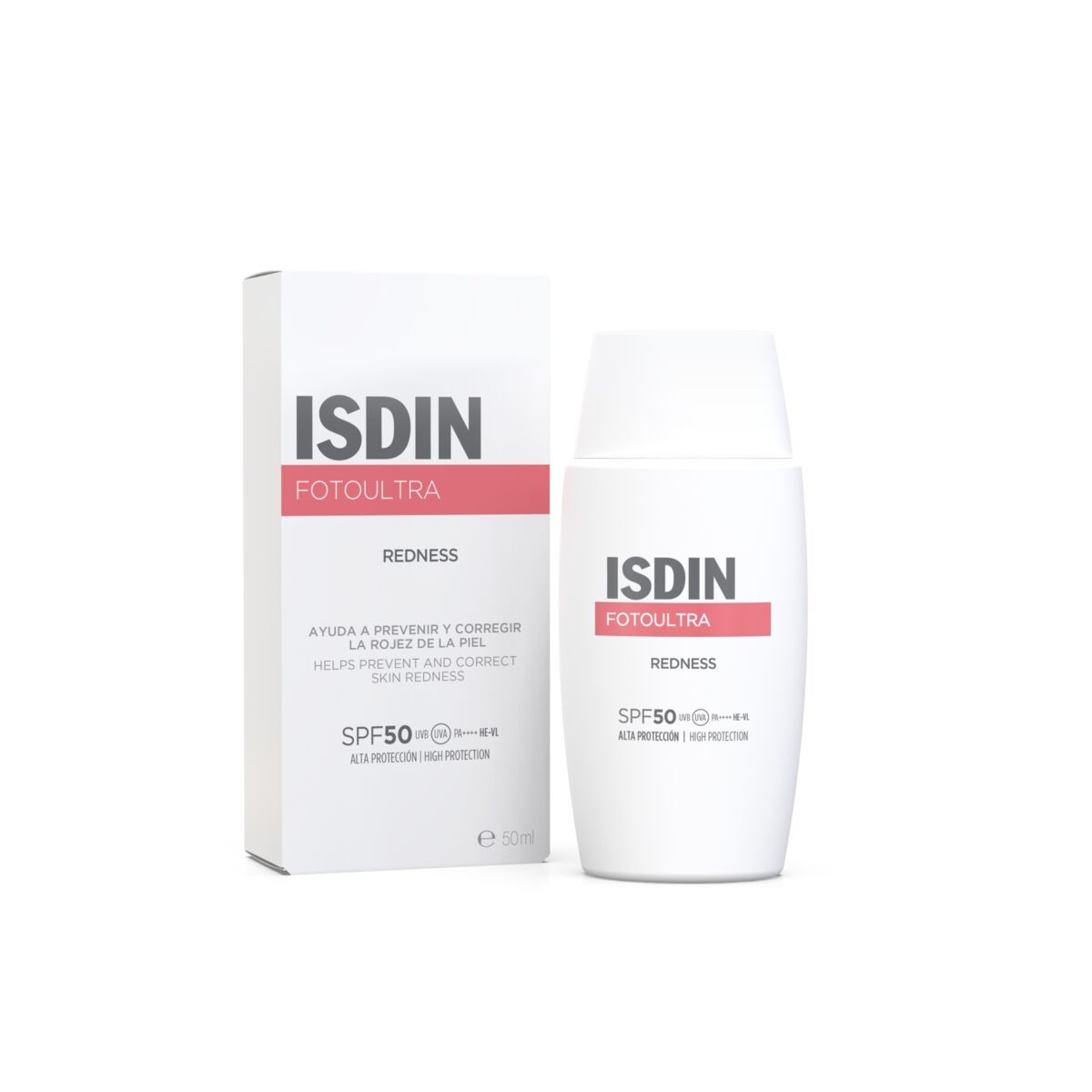 ISDIN apsauginė veido emulsija jautriai odai FU REDNESS SPF 50, 50ml - 
