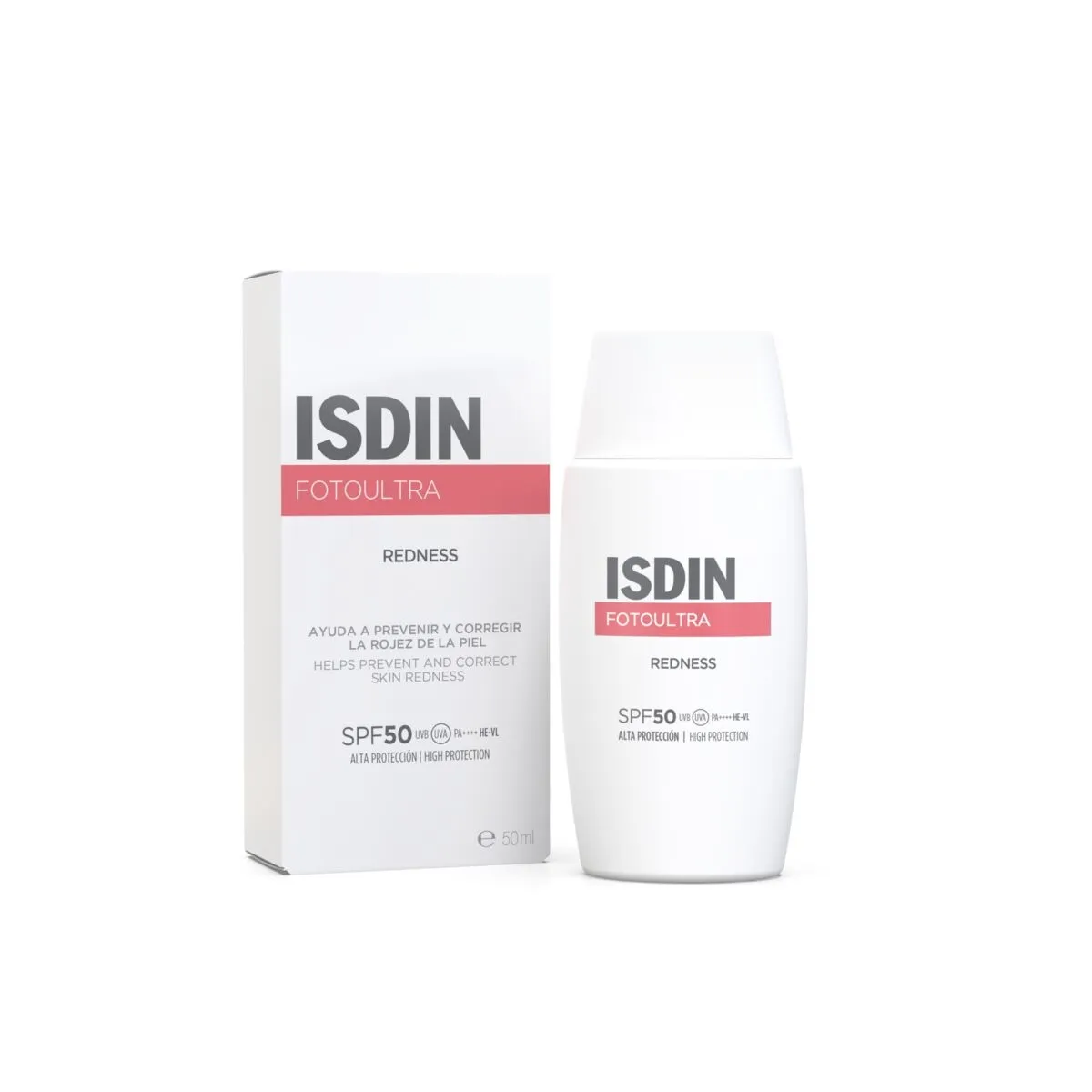 ISDIN apsauginė veido emulsija jautriai odai FU REDNESS SPF 50, 50ml - 