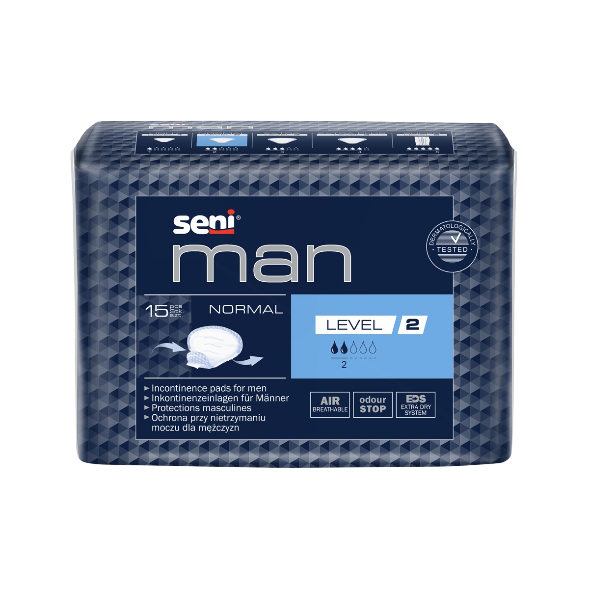 SENI MAN Normal Level 2 įklotai, N15 - 