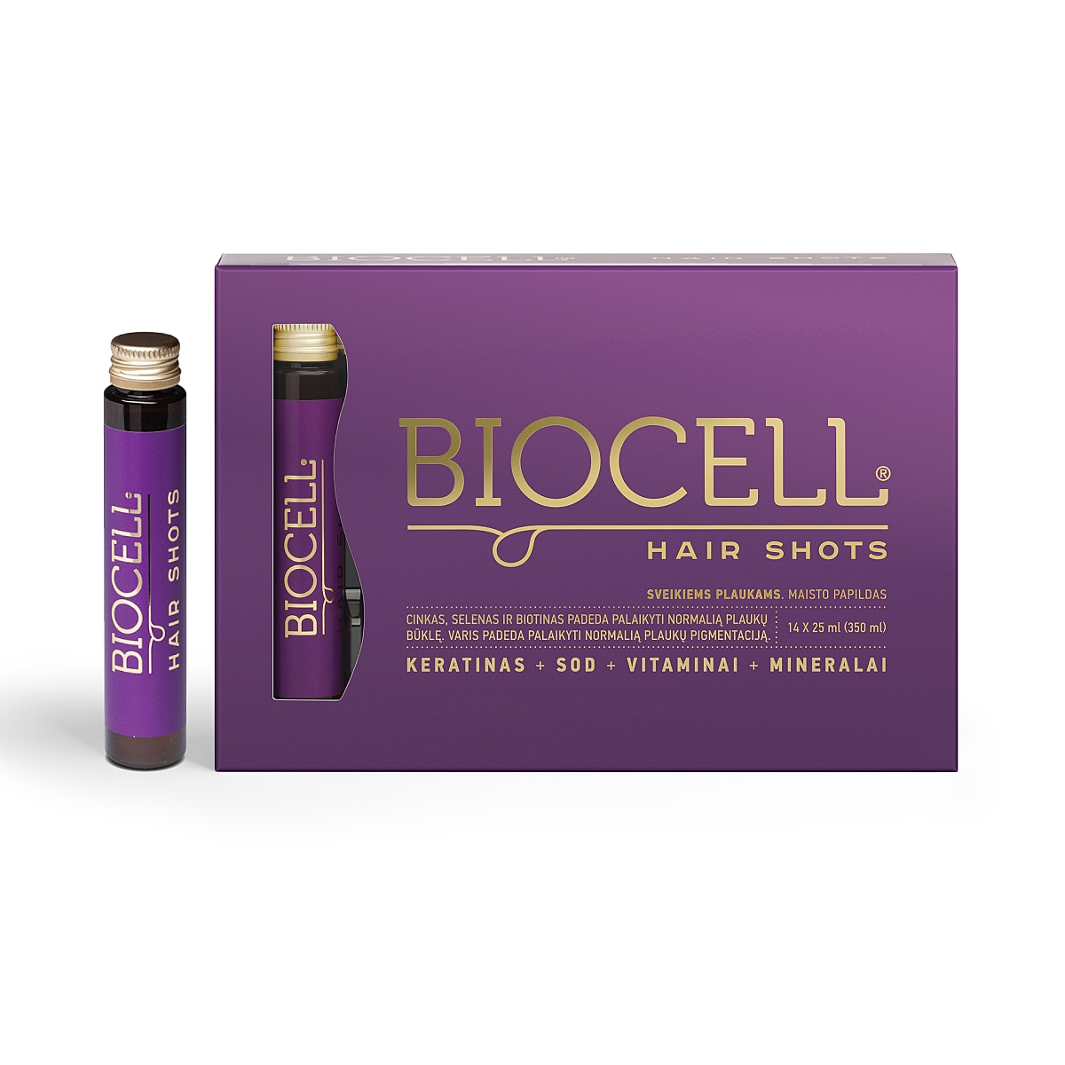 BIOCELL HAIR SHOTS, 25ml x N14 - 