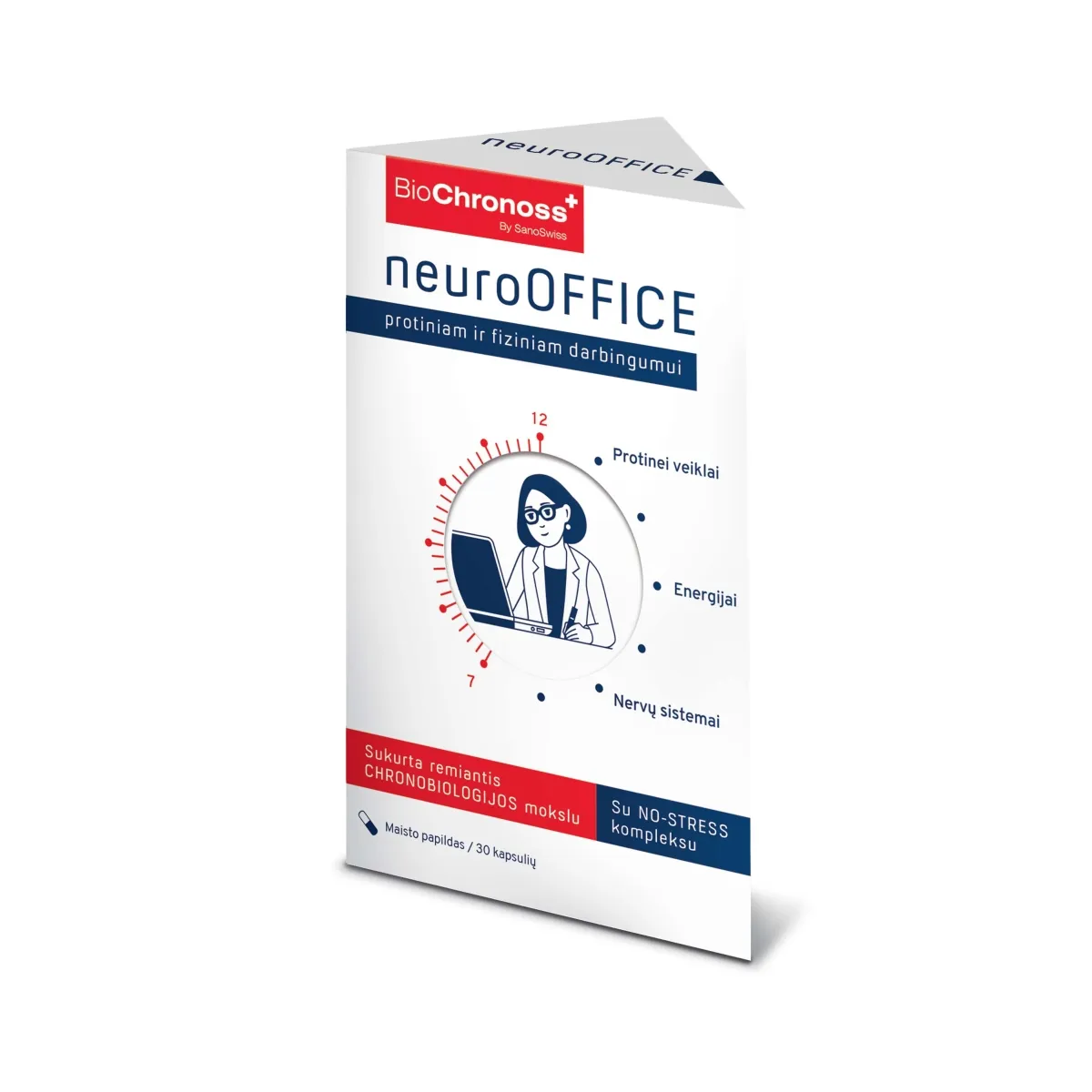 BioChronoss neuroOFFICE kapsulės N30 - 