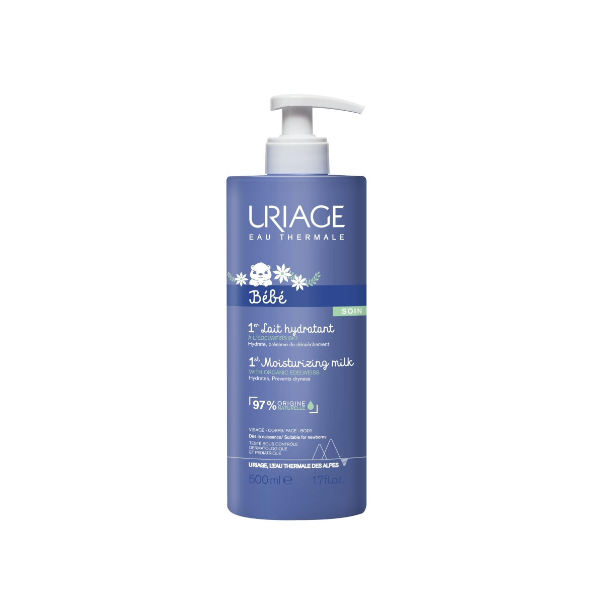 URIAGE drėkinamasis pienelis BABY 1ER, 500ml - 