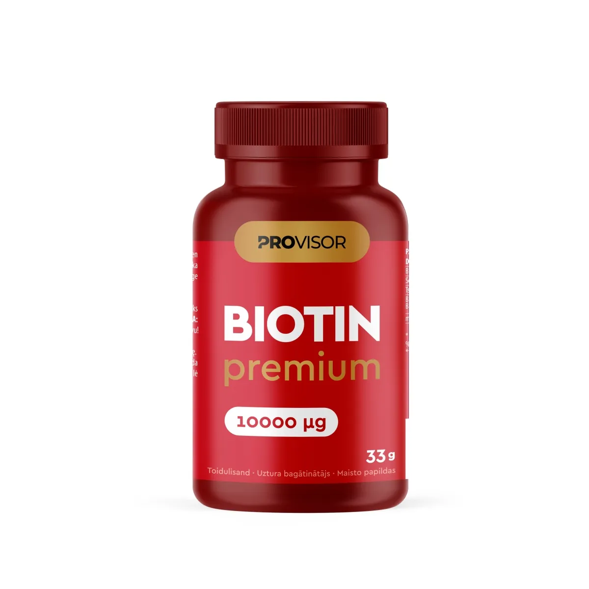 PROVISOR BIOTIN 10000 μg, N60 kapsulės - 
