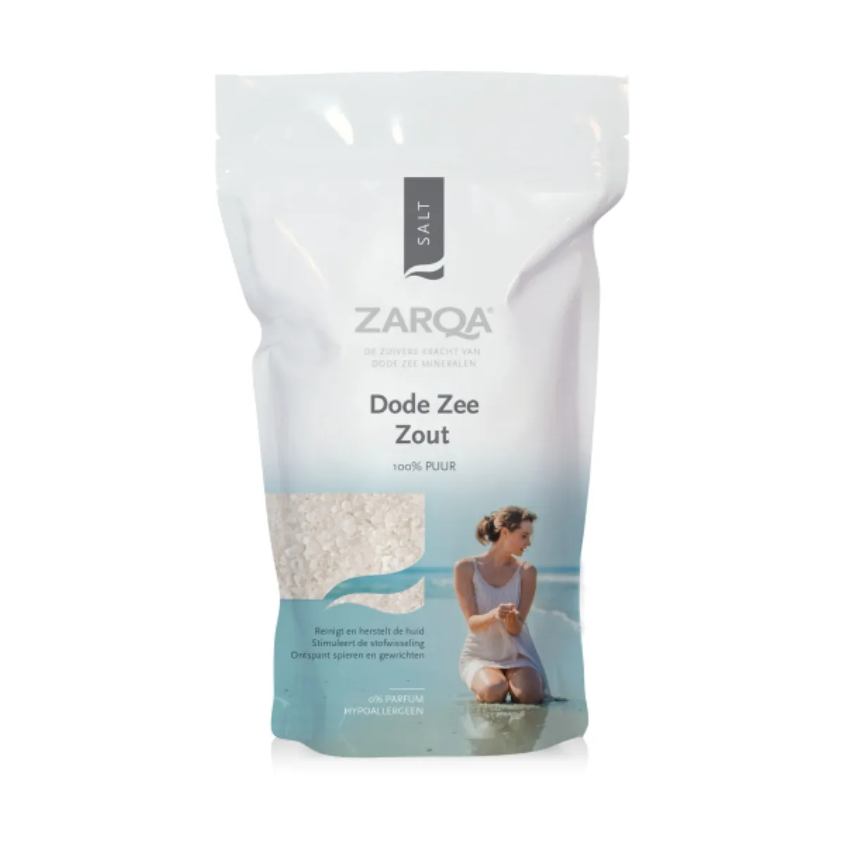 ZARQA negyvosios jūros druska, 1kg - 