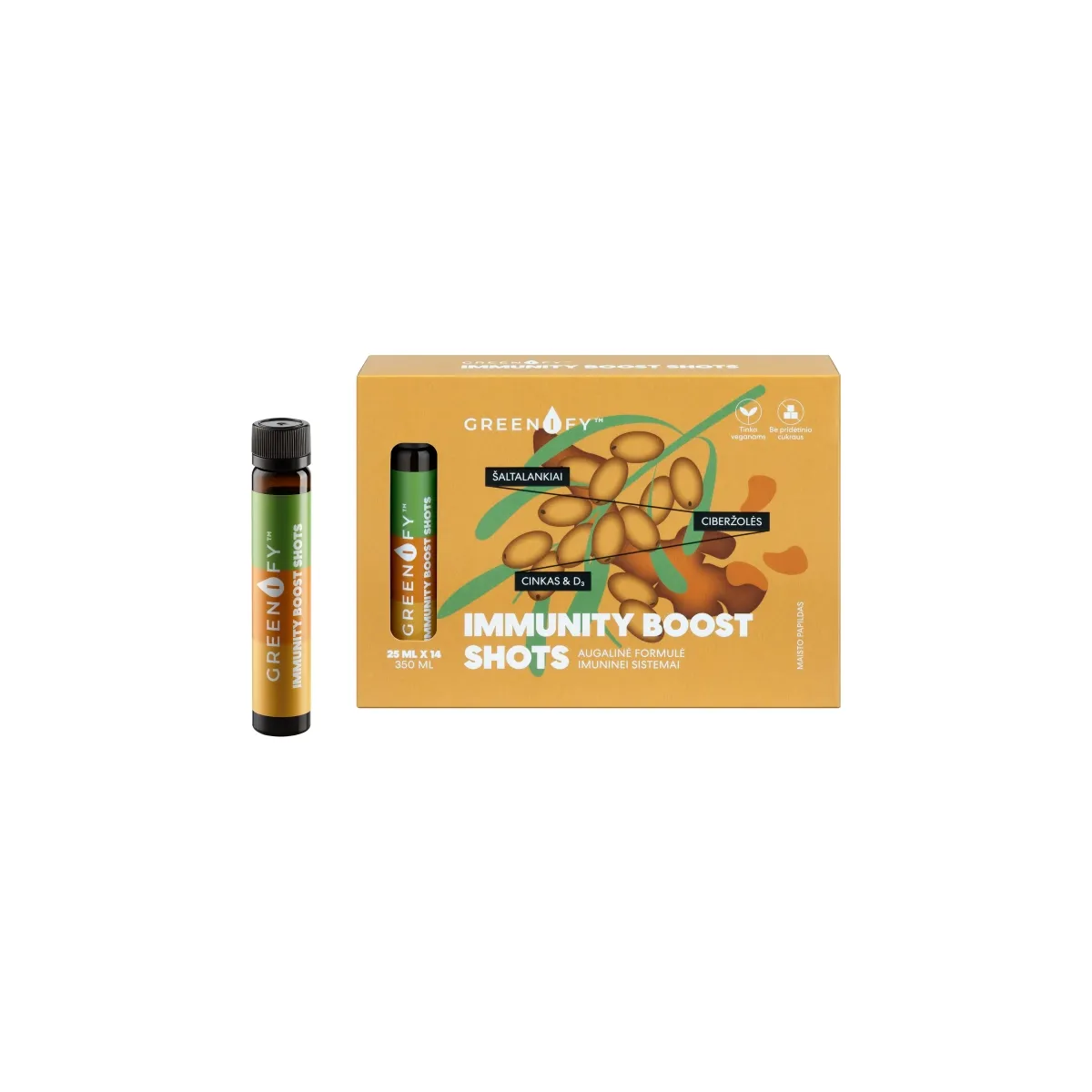 GREENIFY Immunity Boost Shots, N14 x 25ml - 