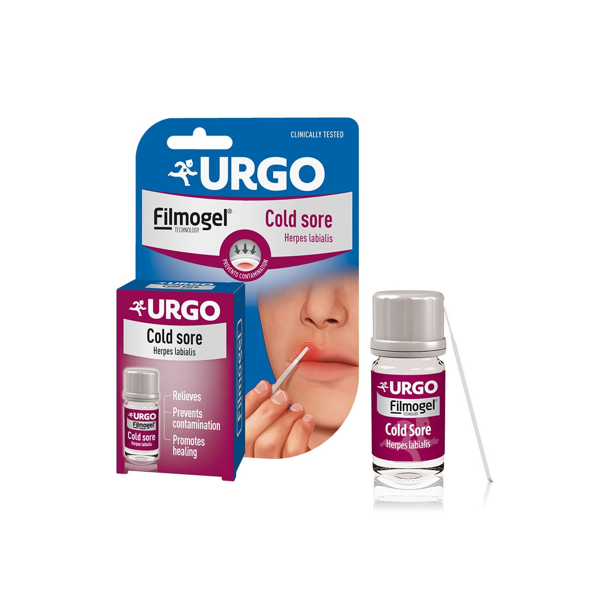 URGO pūslelinei FILMOGEL® COLD SORE, 3ml - 