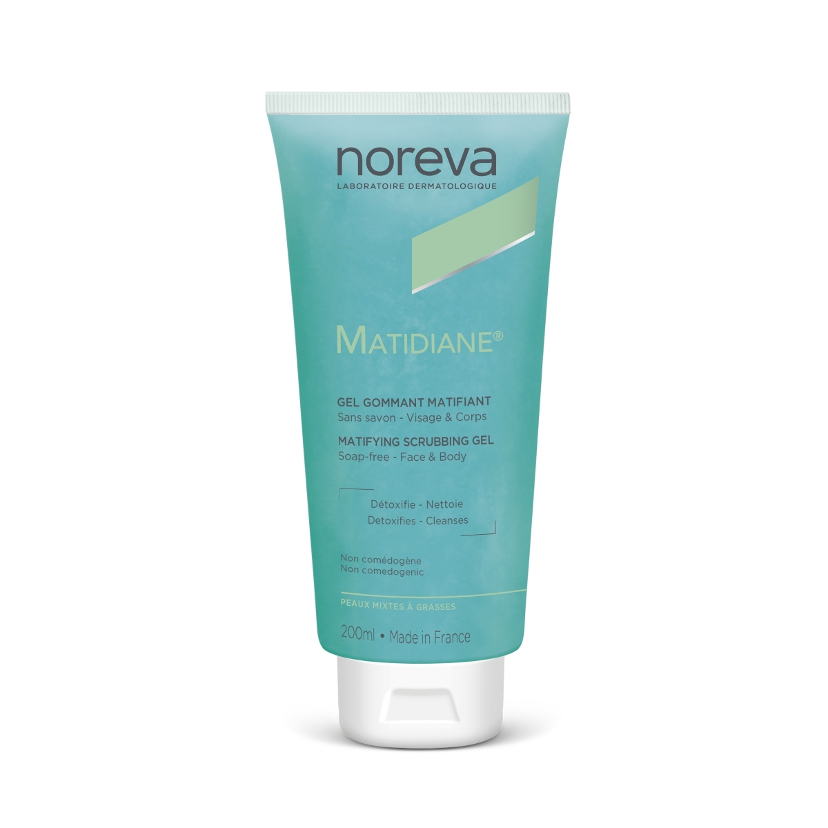 NOREVA prausiamasis poras valantis gelis MATIDIANE, 200ml - 