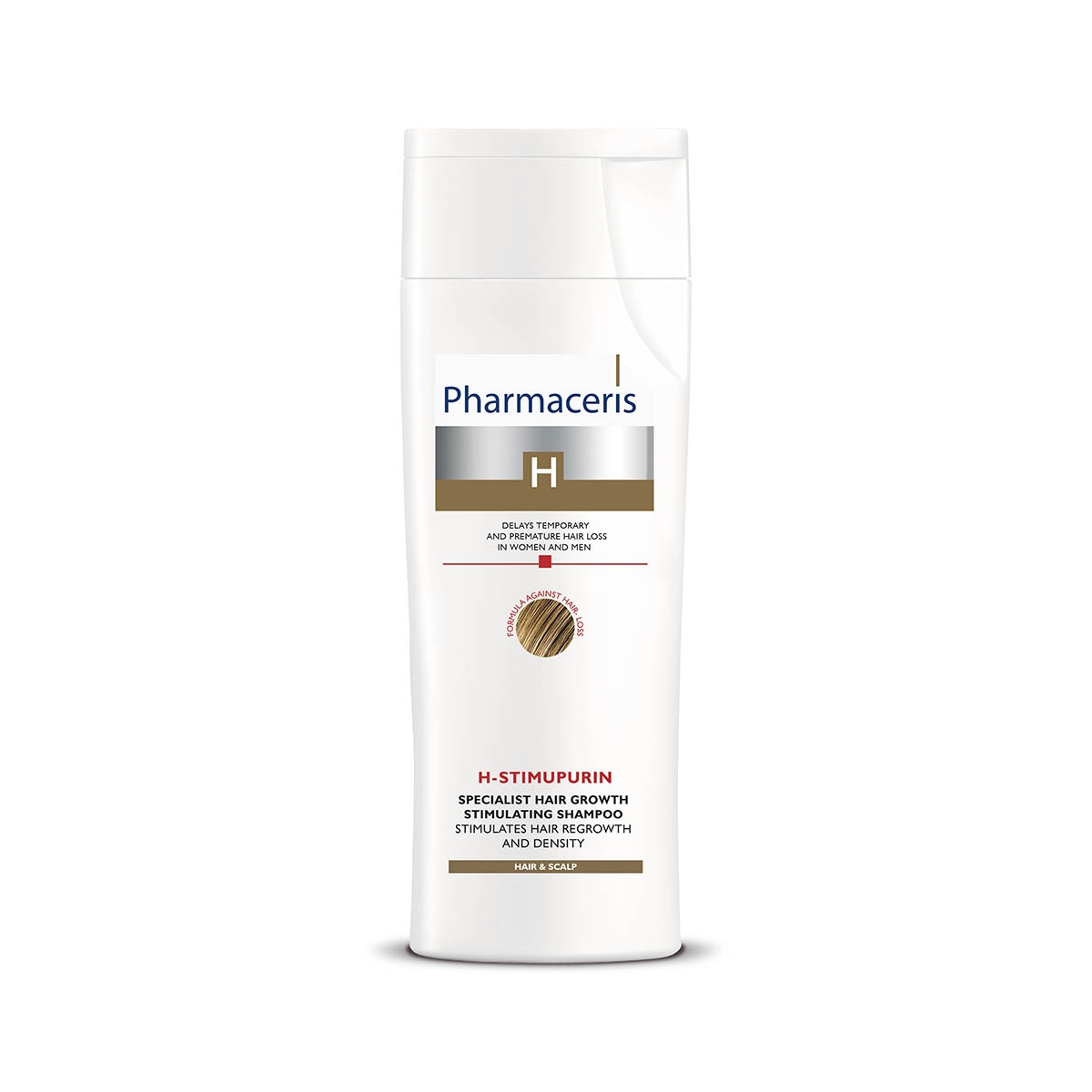 PHARMACERIS H, STIMUPURIN šampūnas plaukams, linkusiems slinkti, 250ml - 