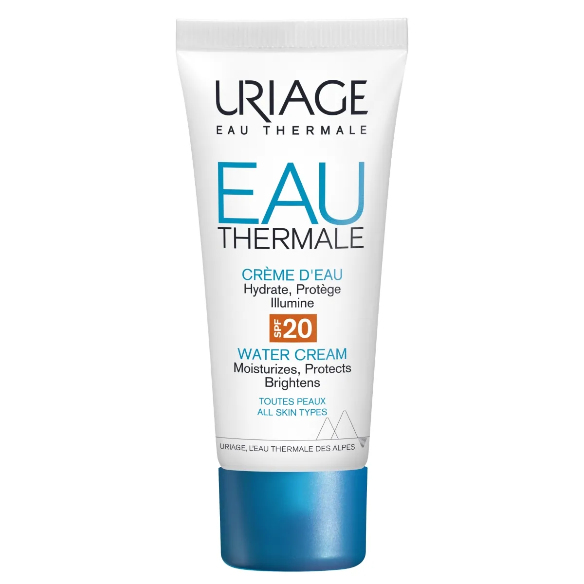 URIAGE drėkinamasis kremas EAU THERMALE SPF20, 40ml - 