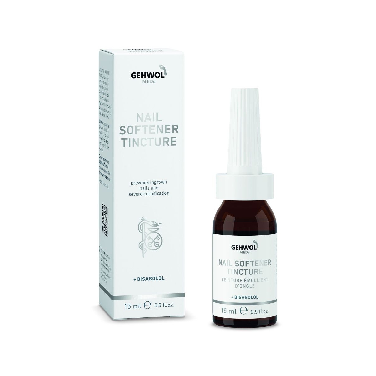 GEHWOL MED® NAIL SOFTENER TINCTURE, nagų minkštinimo tinktūra 15 ml - 