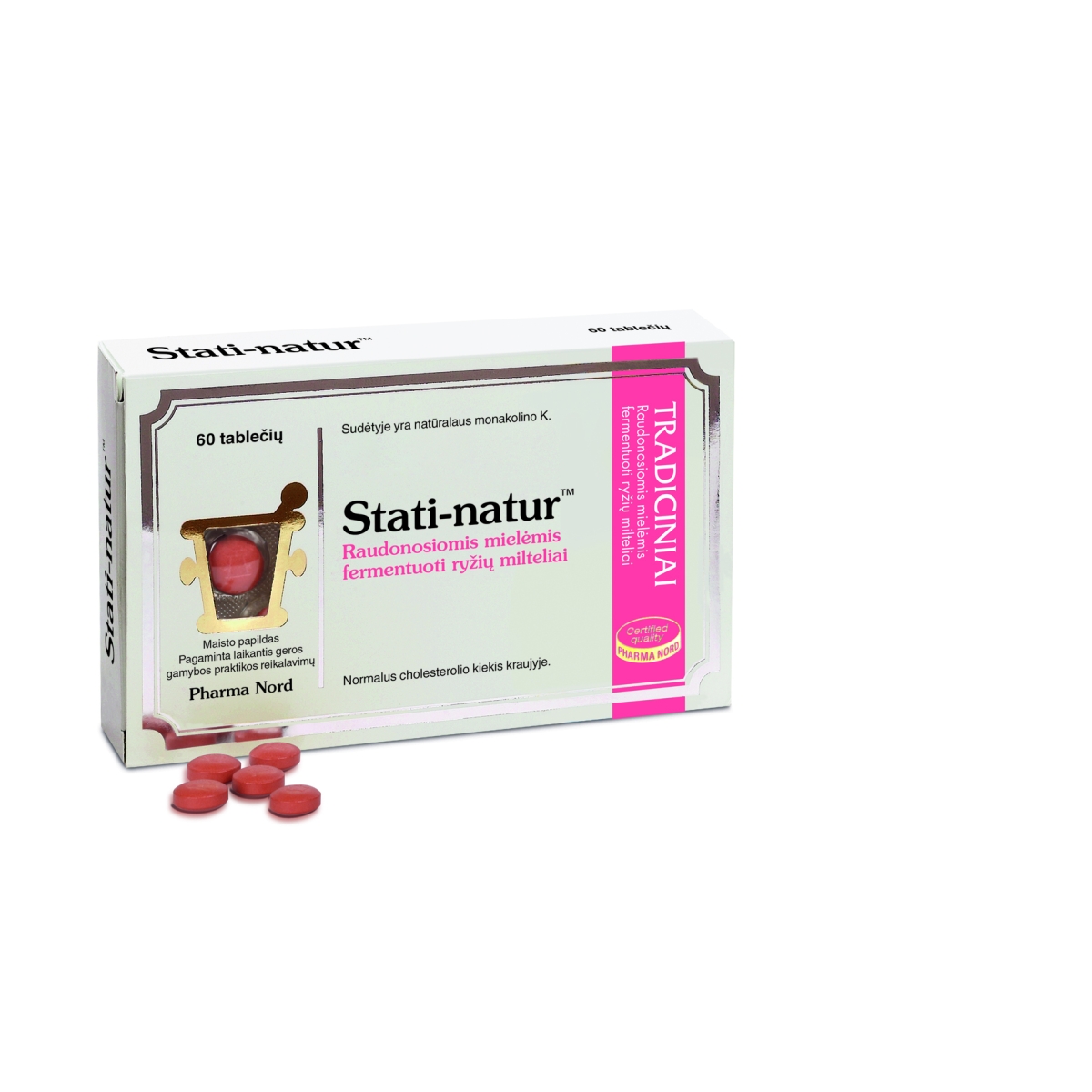 Stati-natur tabletės N60 - 