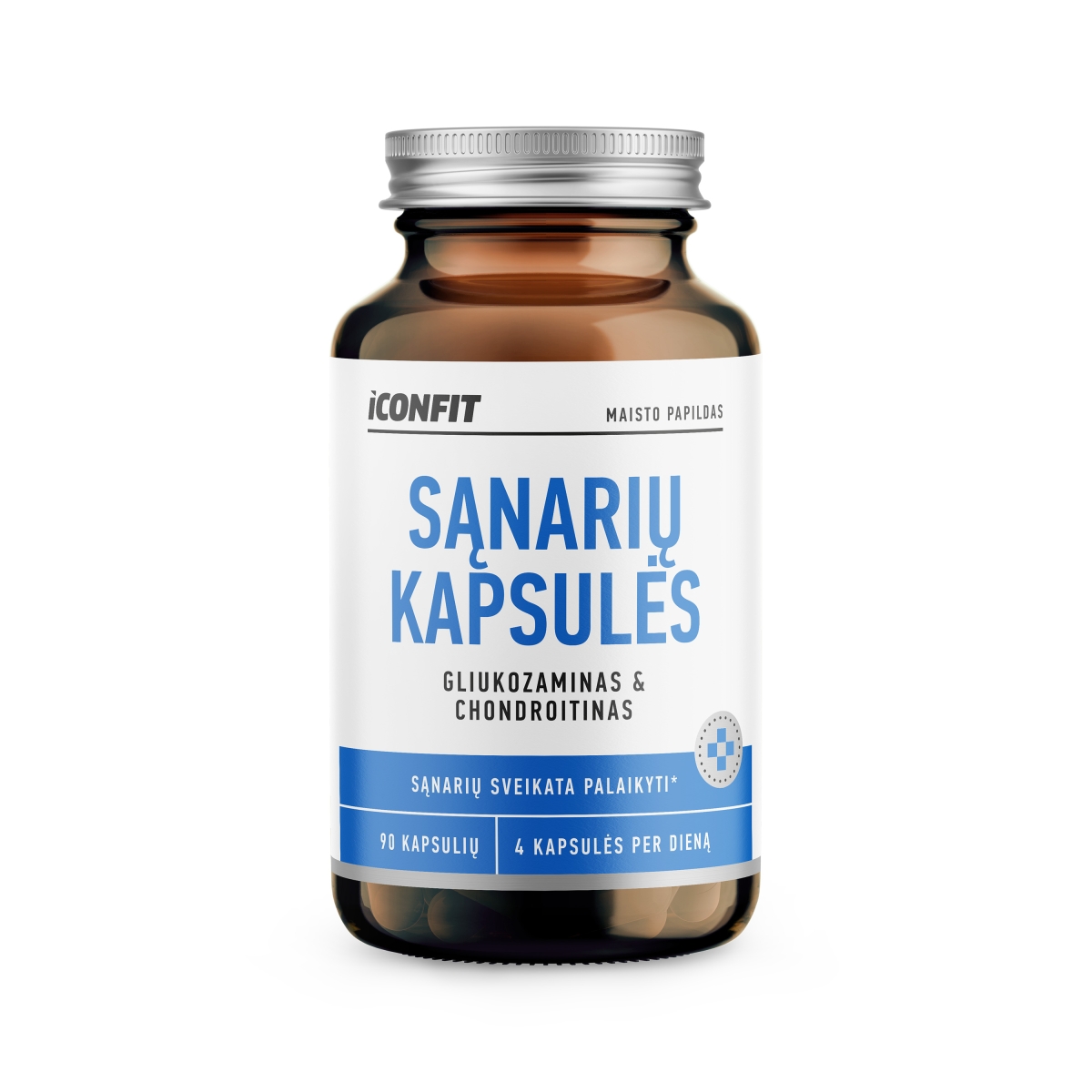 ICONFIT Sąnarių kapsulės (Gliukozaminas ir Chondroitinas) N90 - 