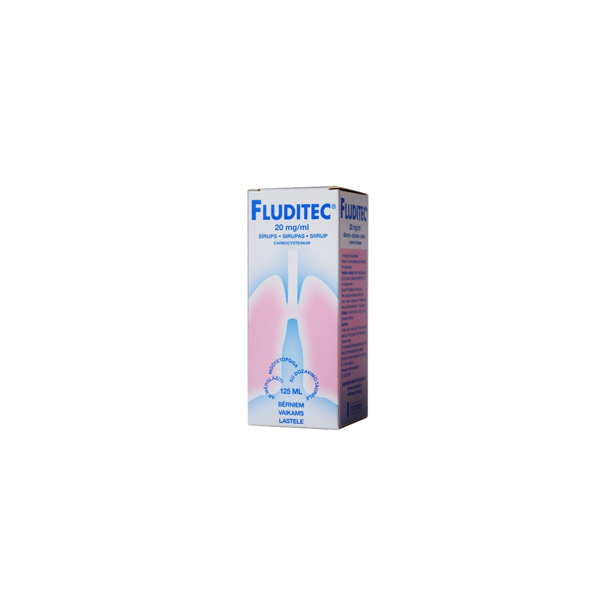 Fluditec 20mg/ml sir.125ml N1 - 