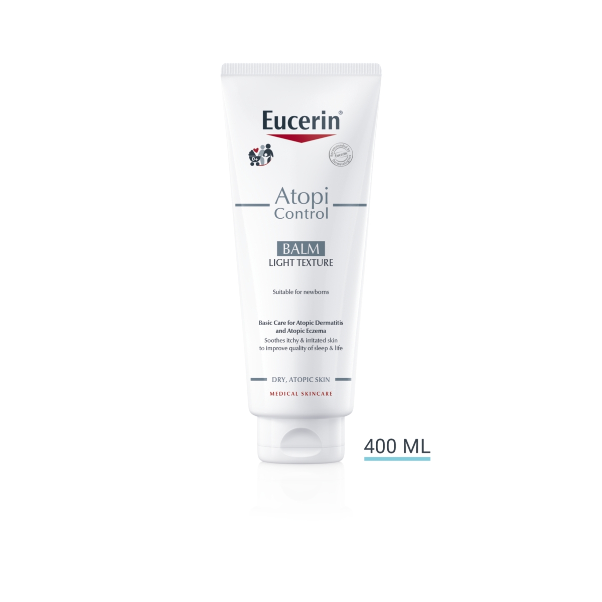 EUCERIN balzamas sausai, atopinei odai ATOPICONTROL, nuo 3 mėn., 400ml - 