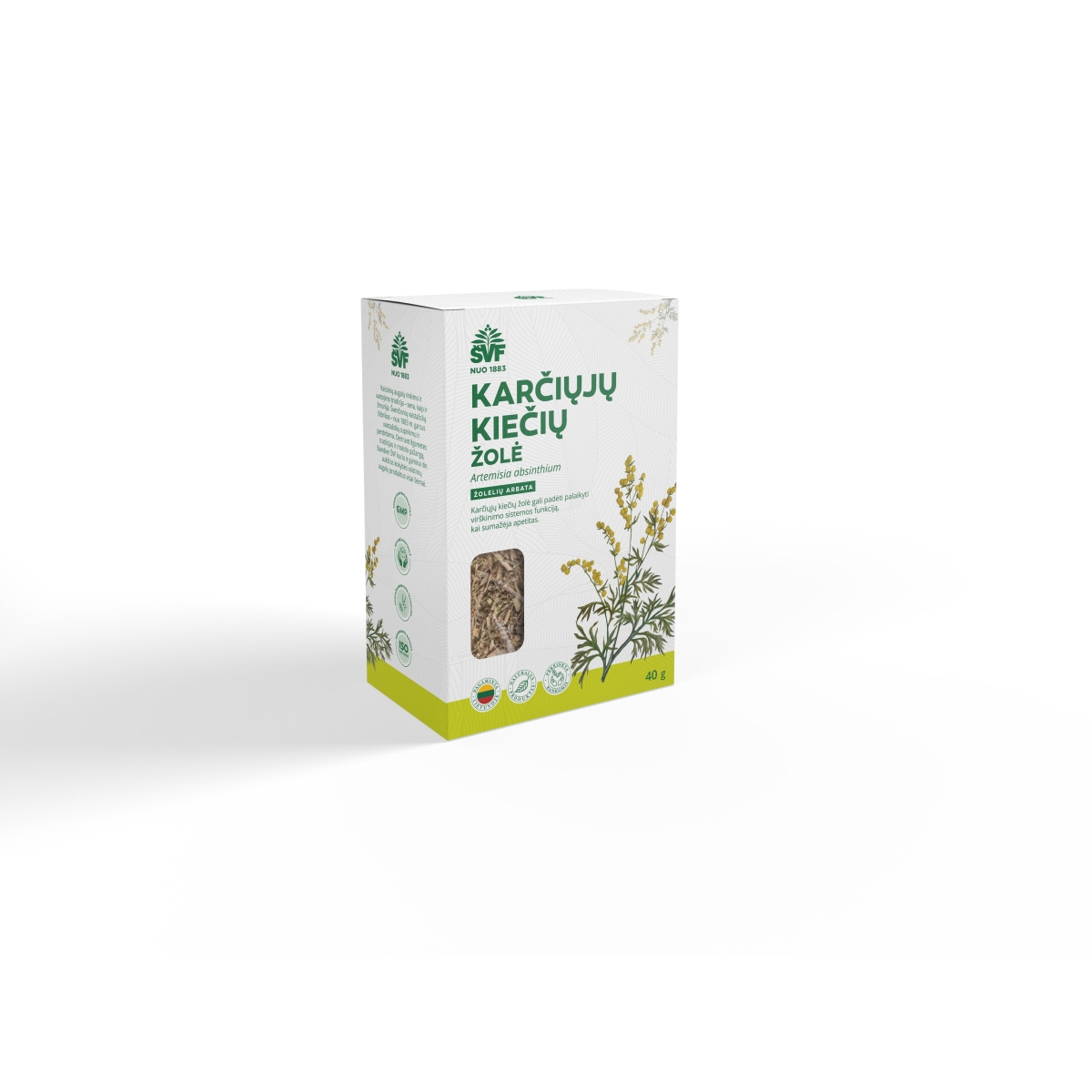 ŠVF žolelių arbata KARČIŲJŲ KIEČIŲ ŽOLĖ, 40g - 