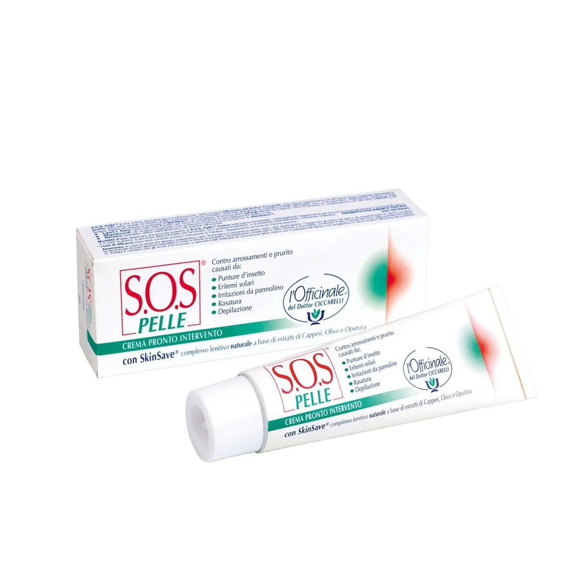 CICCARELLI greitos pagalbos daugianfunkcinis kremas SOS PELLE, 25ml - 